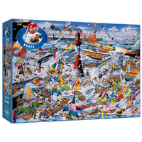 Gibsons 1000pc I Love Boats Jigsaw Puzzle
