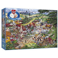 Gibsons 1000pc I Love The Farmyard Jigsaw Puzzle