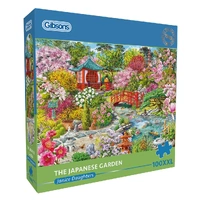 Gibsons 100pc XXL The Japanese Garden Jigsaw Puzzle