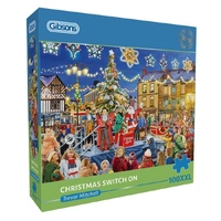 Gibsons 100pc XXL Christmas Switch On Jigsaw Puzzle