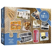 Gibsons 12pc Piecing Together Days Out Jigsaw Puzzle
