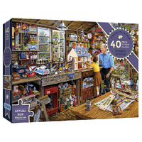 Gibsons 40pc Piecing Together Workshop Jigsaw Puzzle