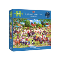 Gibsons 250pc Shetland Pony Club XL Jigsaw Puzzle