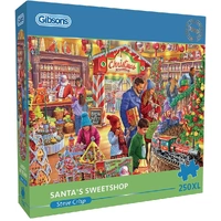 Gibsons 250pc XL Santa's Sweetshop Jigsaw Puzzle