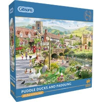 Gibsons 500pc Puddle Ducks & Paddling Jigsaw Puzzle