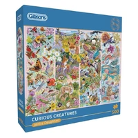 Gibsons 500pc Curious Creatures Jigsaw Puzzle
