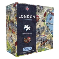 Gibsons 500pc Londons Landmarks Jigsaw Puzzle