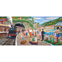 Gibsons 636pc Seaside Train 
