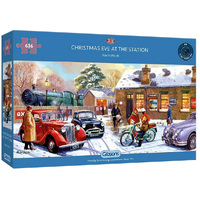 Gibsons 636pc Christmas Eve At The Station Jigsaw Puzzle