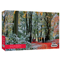 Gibsons 636pc Snow in Autumn Jigsaw Puzzle