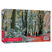 Gibsons 636pc Snow in Autumn Jigsaw Puzzle