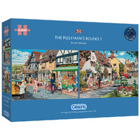 Gibsons 2x500pc The Postman's Round 2 Jigsaw Puzzle