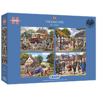 Gibsons 500pc The Evacuees 4x Jigsaw Puzzle