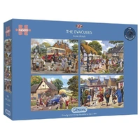 Gibsons 500pc The Evacuees 4x Jigsaw Puzzle