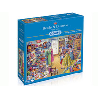 Gibsons 1000pc Beads & Buttons Jigsaw Puzzle