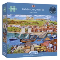 Gibsons 1000pc Endeavour, Whitby Jigsaw Puzzle