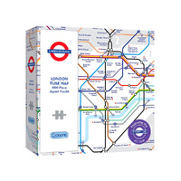 Gibsons 1000pc London Tube Map Jigsaw Puzzle GIB062960