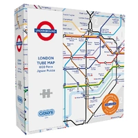 Gibsons 1000pc London Tube Map Jigsaw Puzzle GIB062960