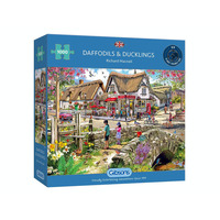 Gibsons 1000pc Daffodils & Ducklings Jigsaw Puzzle