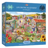 Gibsons 1000pc Life On The Allotment Jigsaw Puzzle