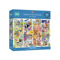 Gibsons 1000pc Through The Seasons  Jigsaw Puzzle