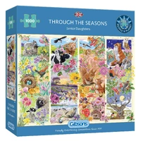 Gibsons 1000pc Through The Seasons  Jigsaw Puzzle