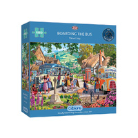 Gibsons 1000pc Boarding The Bus Jigsaw Puzzle