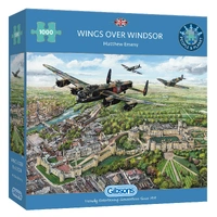 Gibson Wings Over Windsor 1000pc Jigsaw Puzzle