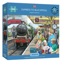 Gibsons 1000pc Express To Blackpool Jigsaw Puzzle