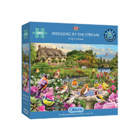Gibsons 1000pc Birdsong By The Stream Jigsaw Puzzle