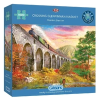 Gibson Crossing Glefinnan Viaduct 1000pc Jigsaw Puzzle