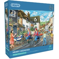 Gibsons 1000pc Merry Midwives Jigsaw Puzzle