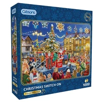 Gibsons 1000pc Christman Switch On Jigsaw Puzzle