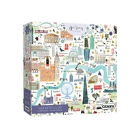 Gibsons Map Of London 1000pc Jigsaw Puzzle