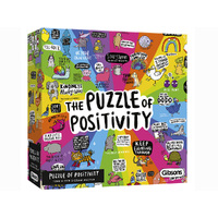 Gibsons 1000pc Puzzle of Positivity Jigsaw Puzzle
