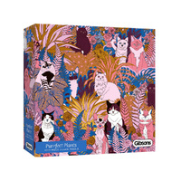 Gibsons 1000pc Purrfect Plants Jigsaw Puzzle
