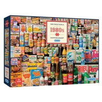 Gibsons 1000pc 1980's Shopping Basket