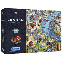 Gibsons 1000pc London Landmarks Jigsaw Puzzle