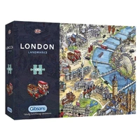 Gibsons 1000pc London Landmarks Jigsaw Puzzle