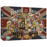 Gibson 1000pc Brands That Built Britain