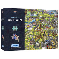 Gibsons 1000pc Beautiful Britain Jigsaw Puzzle