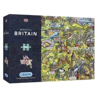 Gibsons 1000pc Beautiful Britain Jigsaw Puzzle