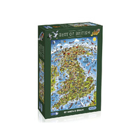 Gibsons 1000pc Best Of Britain Jigsaw Puzzle