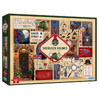 Gibsons 1000pc Book Club:Sherlock Holmes Jigsaw Puzzle