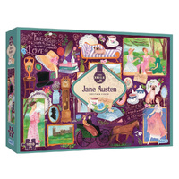 Gibsons 1000pc Book Club Jane Austen Jigsaw Puzzle