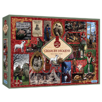 Gibsons  1000pc Book Club Charles Dickens Jigsaw Puzzle