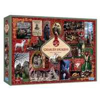 Gibsons  1000pc Book Club Charles Dickens Jigsaw Puzzle