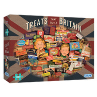 Gibsons 1000pc Treats That Built Britain Jigsaw Puzzle