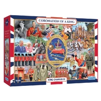 Gibsons 1000pc Coronation Of A King Jigsaw Puzzle
