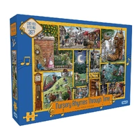 Gibsons 1000pc Nursery Rhymes Thru Time Jigsaw Puzzle